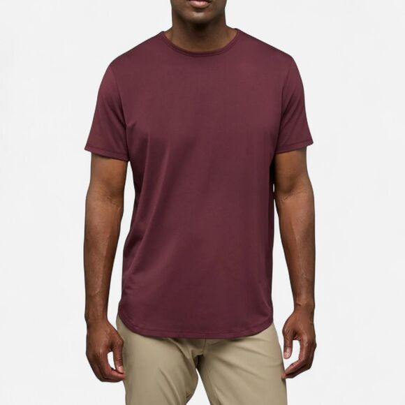 CUTS AO Elongated Crew Tee – Modern Minimal Streetwear (Sz L) - Picture 3 of 8